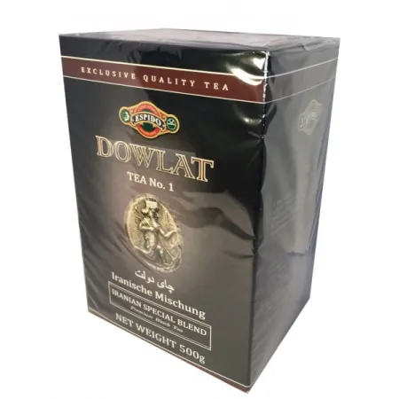 Dowlat Ekskluzywna Herbata Earl Grey liściasta 500g